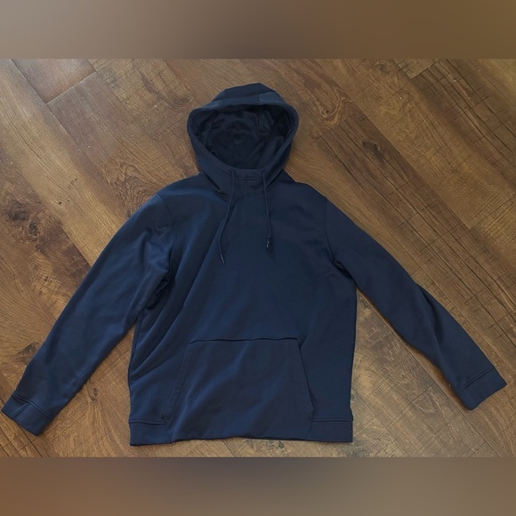 Under Armour Mens hoodie loose fit cold gear Sz Medium navy blue - Picture 1 of 5